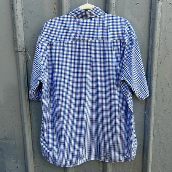 Paul & Shark Grid Check Button-down, size 43 (approx XXL) - Picture 3 of 7